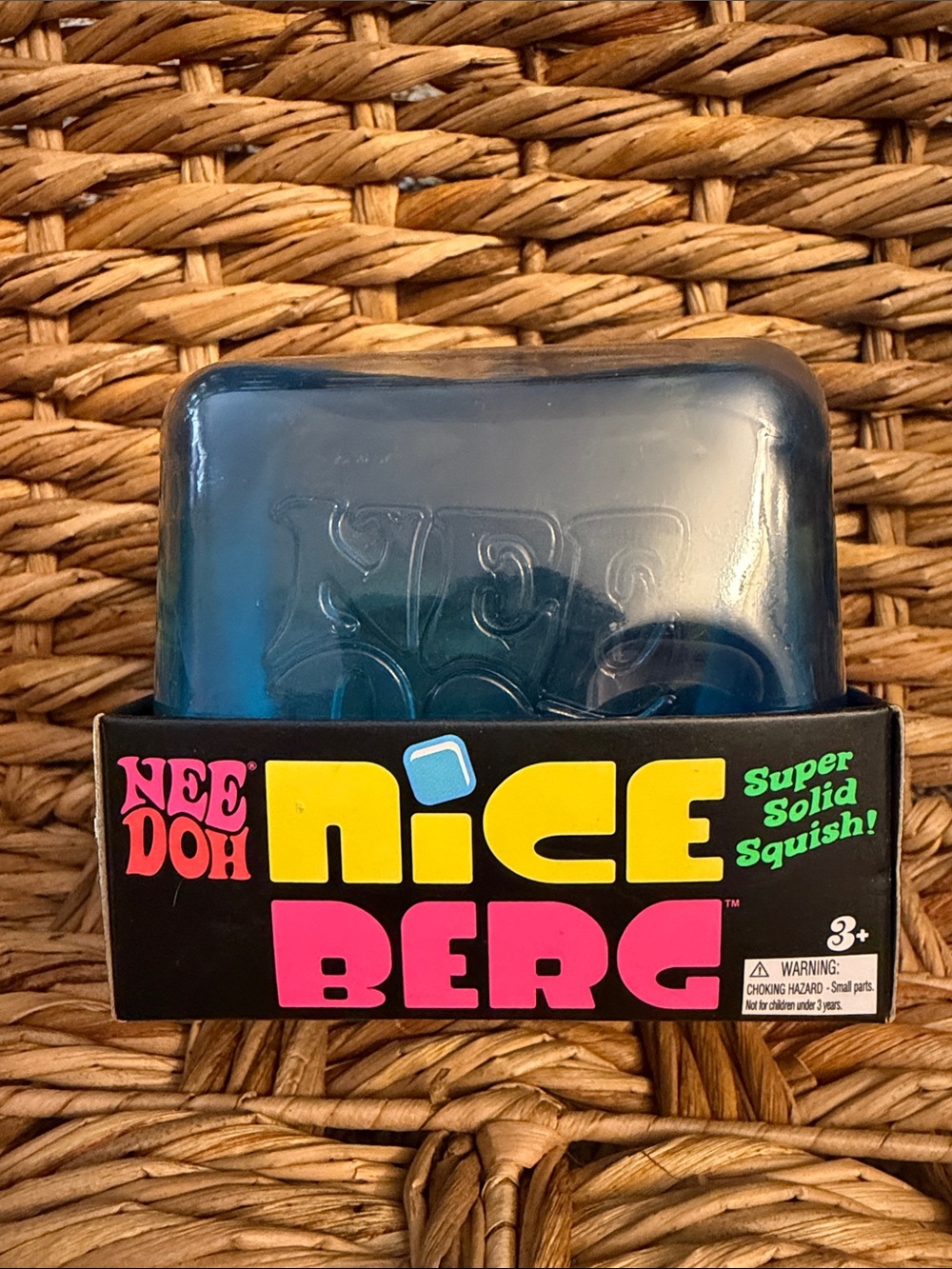 NeeDoh Nice Berg - Jumbo Classic Blue